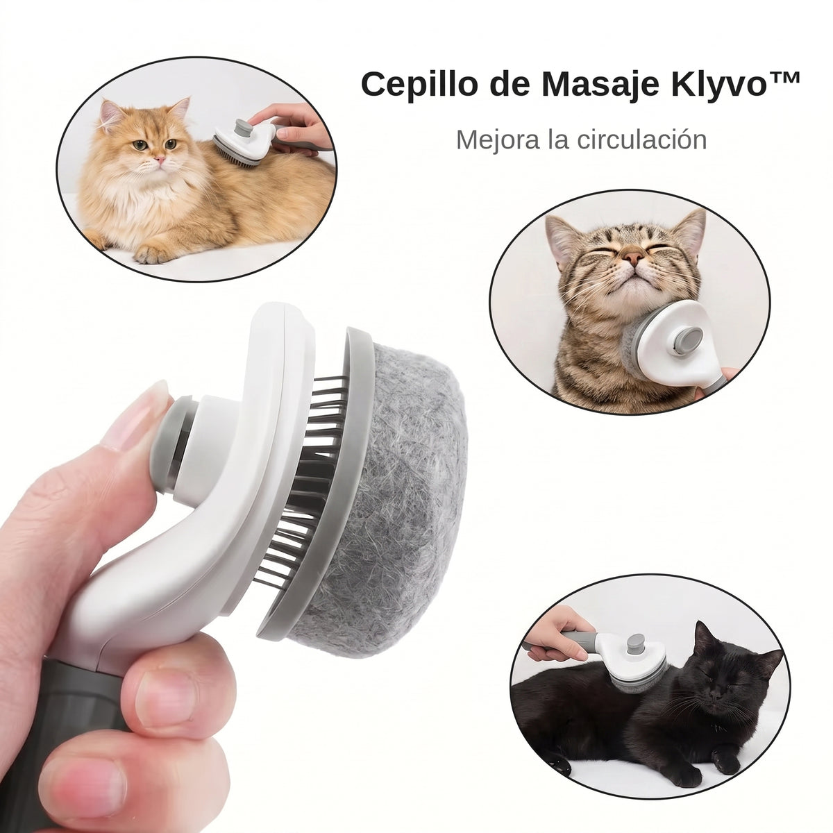 Cepillo de Masaje Klyvo™