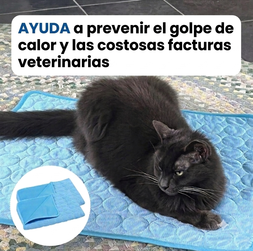 Protege a tu Gato del Calor con el Tapete Refrigerante Klyvo™