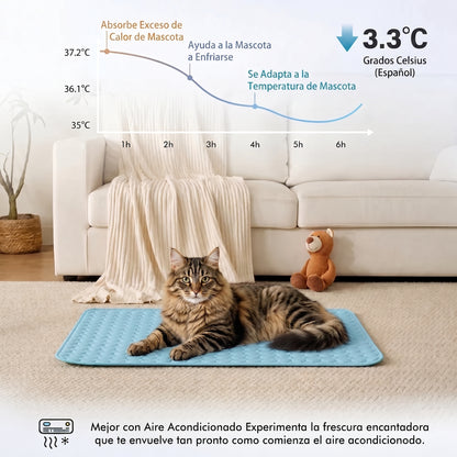 Protege a tu Gato del Calor con el Tapete Refrigerante Klyvo™